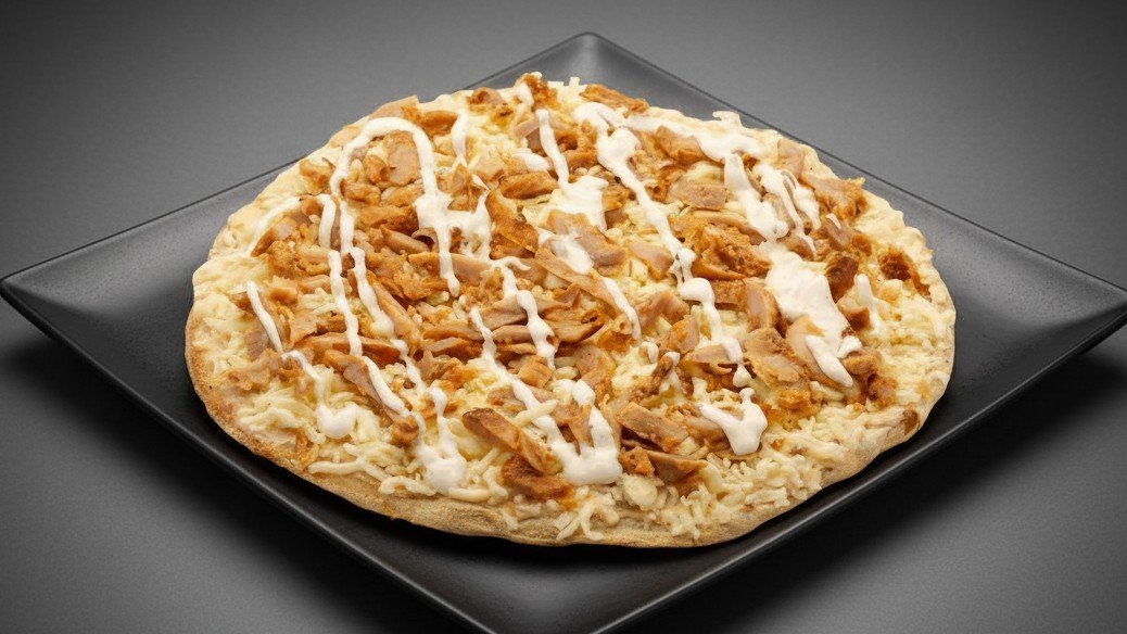 Pizza Kebab con Atún Mediana