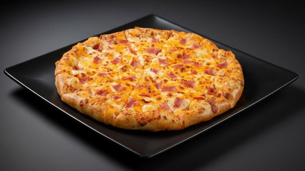 Pizza Jamón y Queso Mediana