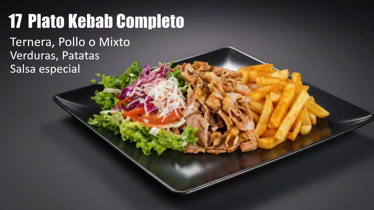 Plato Kebab Completo